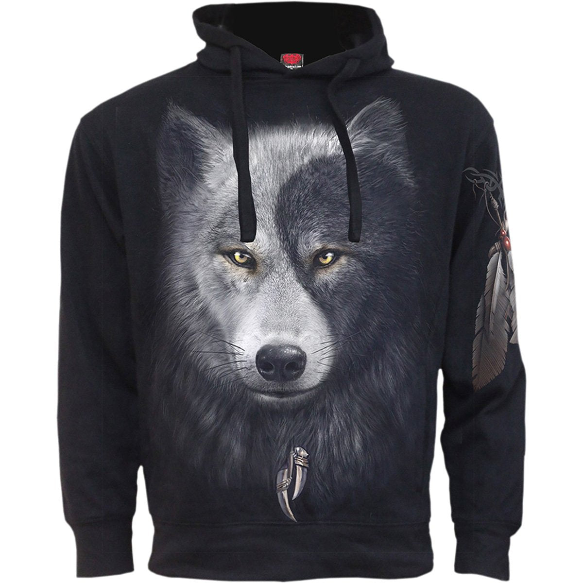 Balance of the wolves hoodie - The Witches' Cupboard