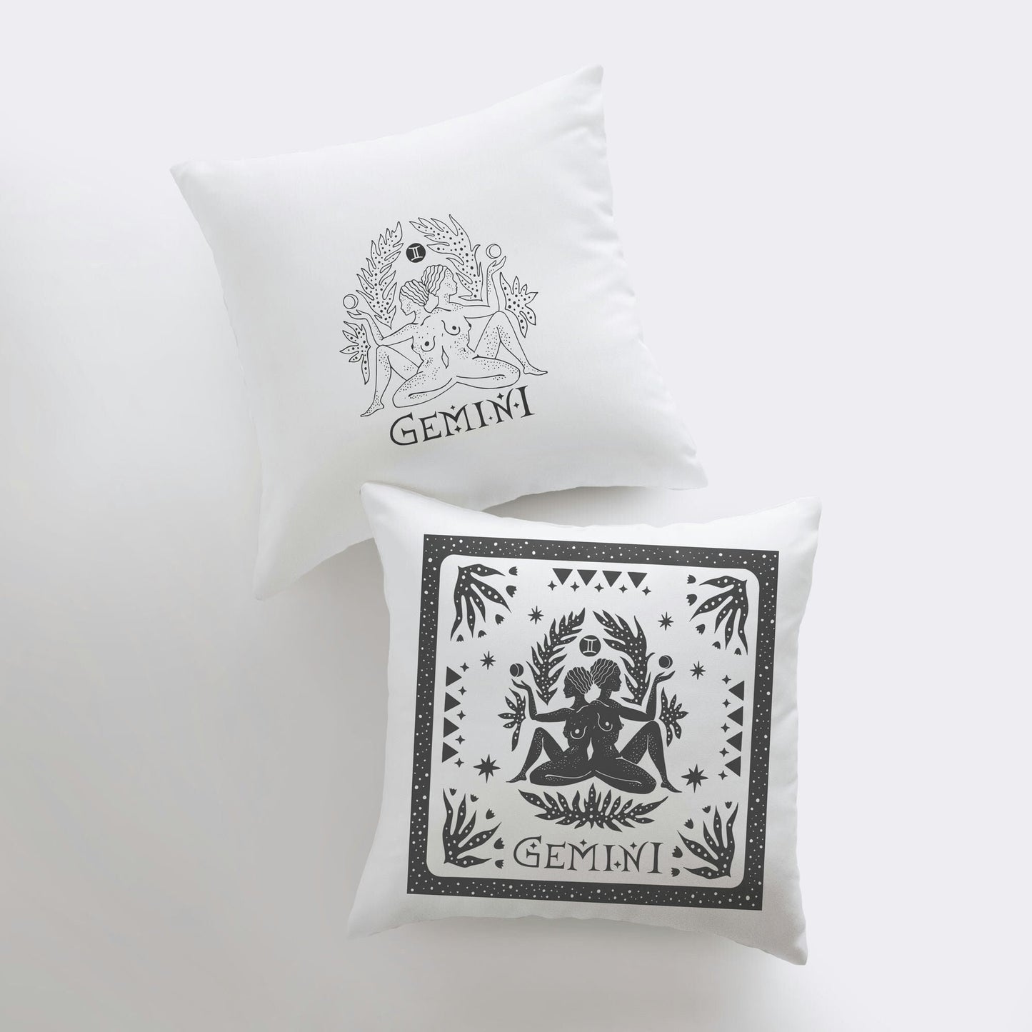 Gemini | Zodiac | Stars | Astrology | Throw Pillow  | Map of the Stars - The Witches' Cupboard