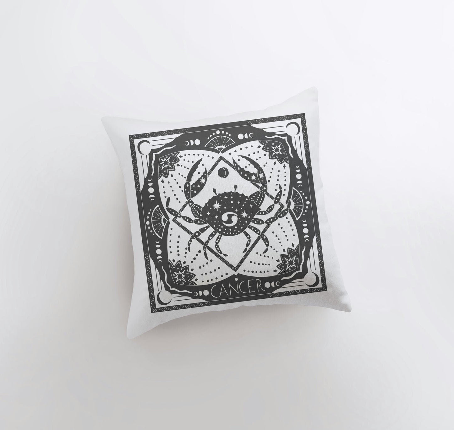 Cancer | Zodiac | Stars | Astrology | Throw Pillow  | Map of the Stars - The Witches' Cupboard